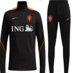 2026 Netherlands Soccer Long Training suit HoLLAnd JONG VIRGIL DUMFRIES MEMPHIS BERGVIJN KLAASSEN BLIND DE LIGT 2026 2027 National Team Football Training suit Men kids kit