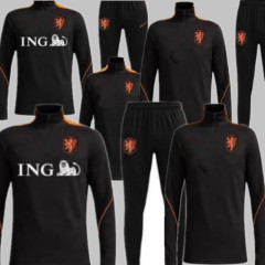 2026 Netherlands Soccer Long Training suit HoLLAnd JONG VIRGIL DUMFRIES MEMPHIS BERGVIJN KLAASSEN BLIND DE LIGT 2026 2027 National Team Football Training suit Men kids kit