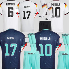 2026 Germany Soccer Jerseys World Cup KIMMICH KROOS WERNER MULLER 2026 2027 GOTZE SANEA REUS GNABRY HAVERTZ MUSIALA WIRTZ Home away Football shirt Men kids uniform