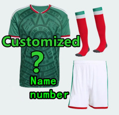 2026 Mexico World Cup Soccer Jersey AVEGA RAUL J QUInONES HLOZANO Men Kids kit 2026 2027 Home away Football Shirts E ALVAREZ Training Uniform