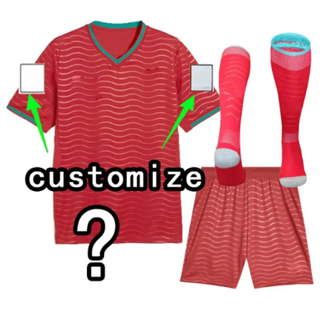 2026 Portugal Soccer Jersey World Cup Home Away B.FERNANDES RONALDO FAN edition ANDRÉ SILVA JOAO FELIX PEPE BERMARDO 2026 2027 Football shirt Men Kids Kit