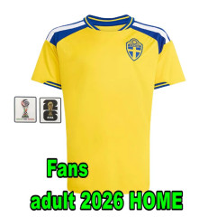 2026 Sweden soccer Jerseys isak Gyokeres Elanga Bergvall Nygren Larsson shirt 2026 2027 Sweden home away Men National Team Football uniforms