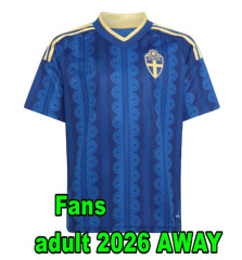 Away No name or number