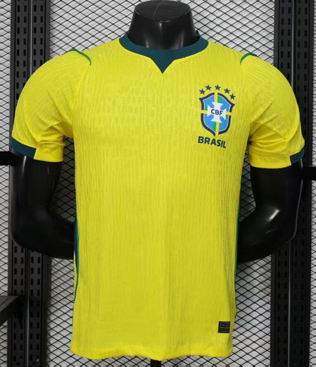 PLAYER VERSION 2026 Brazil Soccer Jersey VINI JR. NEYMAR JR CASEMIRO 2026 2027 National Team G.JESUS P.COUTINHO Home Away Men Shirt T.SILVA PELE MARCELO Football Uniform