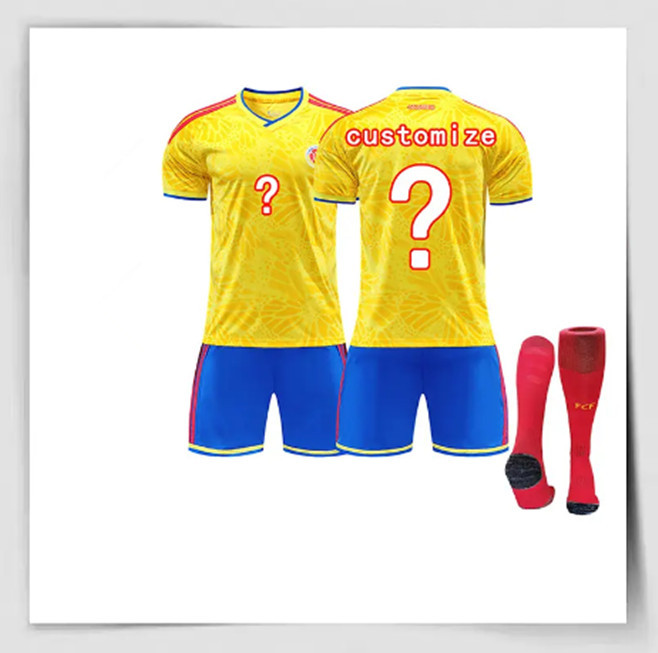 2026 COLOMBIA Soccer Jersey World Cup C. CHUCHO CUADRADO LUIS DIAZ FALCAO National Team JAMES D.VALOYES ARANGO Home Away 2026 2027 Men kids kit Football Uniform