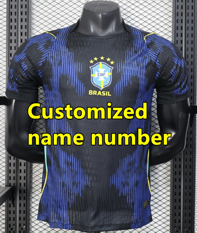 PLAYER VERSION 2026 Brazil Soccer Jersey VINI JR. NEYMAR JR CASEMIRO 2026 2027 National Team G.JESUS P.COUTINHO Home Away Men Shirt T.SILVA PELE MARCELO Football Uniform