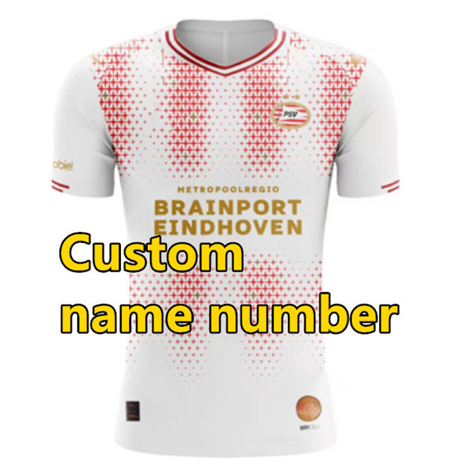 26 27 PSV Soccer Jerseys white DE JONG FABIO XAVI BAKAYOKO 2026 2027 Eindhoven VAN BOMMEL MAURO JR. Football shirts Fans version Adult Uniforms