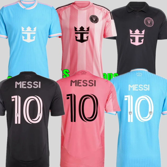 25 26 27 Miami Soccer Jerseys Home away SUAREZ MESSI HIGUAIN TRAPP PELLEGRINI Martinez FC CARRANZA PIREZ MORGAN 2026 2027 Football shirt Men uniform