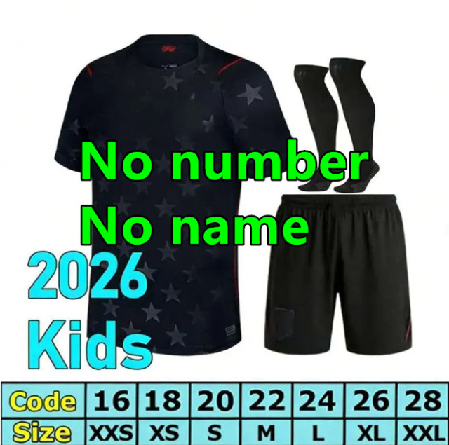 2026 USA Soccer Jersey World Cup PULISIC BALOGUN AARONSON WRIGHT LALAS National Team United States Home Away 2026 2027 Men kids KIt Football Uniform