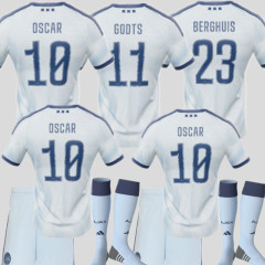 26 27 Ajax Soccer Jerseys 3RD OSCAR GODTS  ROSA BASSEY BERGHUIS BLIND KLAASSEN BERGWIJN MARLEY CRUYFF 2026 2027 Ajaxes Football shirt Men kids Kit Uniforms