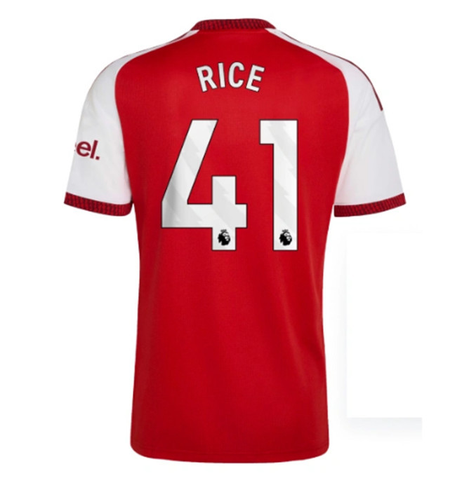 26 27 Arsenal soccer jersey Home EZE  RICE HAVERTZ SAKA MARTINELLI WHITE SALIBA G.JESUS JORGINHO ODEGAARD 2026 2027 Football Men Uniforms