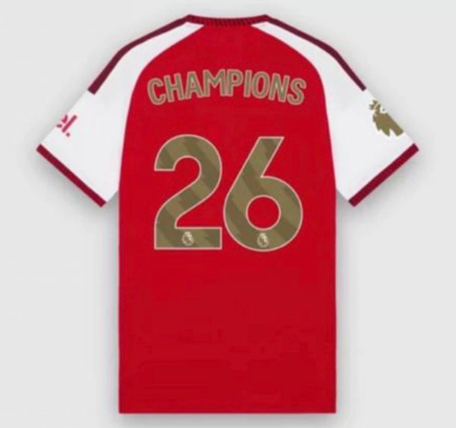 26 27 Arsenal soccer jersey Home EZE  RICE HAVERTZ SAKA MARTINELLI WHITE SALIBA G.JESUS JORGINHO ODEGAARD 2026 2027 Football Men Uniforms