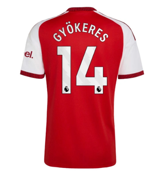 26 27 Arsenal soccer jersey Home EZE  RICE HAVERTZ SAKA MARTINELLI WHITE SALIBA G.JESUS JORGINHO ODEGAARD 2026 2027 Football Men Uniforms