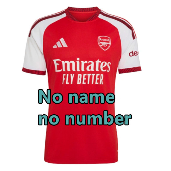 26 27 Arsenal soccer jersey Home EZE  RICE HAVERTZ SAKA MARTINELLI WHITE SALIBA G.JESUS JORGINHO ODEGAARD 2026 2027 Football Men Uniforms