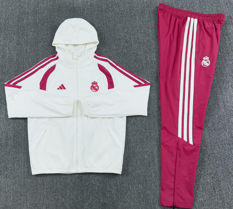 New Windbreaker jacket Coat  Adults kit   Arsenal Bayern Munich Manchester United Real Madrid Spain Argentina Naples Liverpool Barcelona 2026 2027  New zipper pocket  jacket  jersey 10-20 days. It will arrive in your country