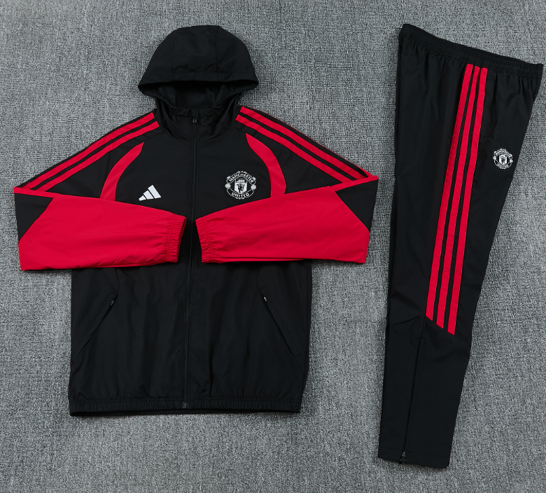 New Windbreaker jacket Coat  Adults kit   Arsenal Bayern Munich Manchester United Real Madrid Spain Argentina Naples Liverpool Barcelona 2026 2027  New zipper pocket  jacket  jersey 10-20 days. It will arrive in your country