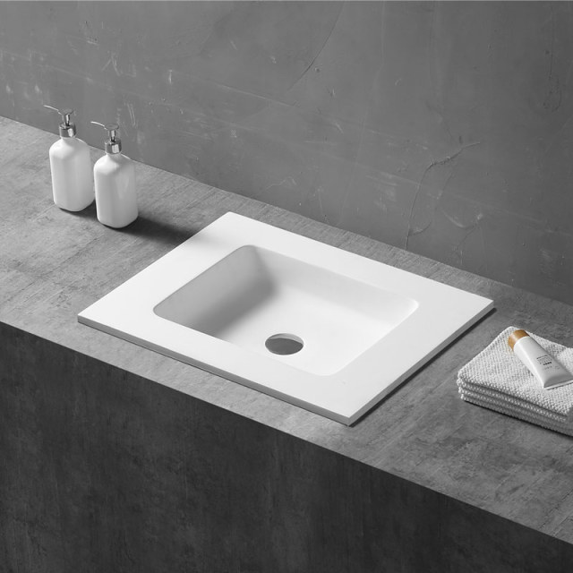 Factory Wholesale Rectangle Under Counter Wash Inset Basins XA-A53