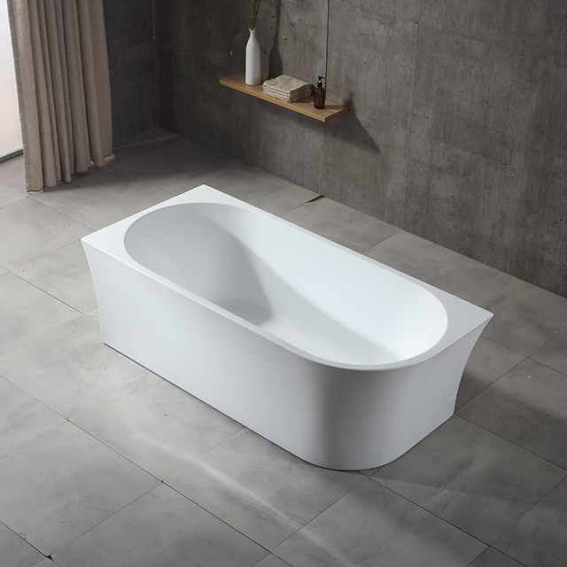 Factory Wholesale Corner Freestanding Acrylic Corner Bathtub XA-190