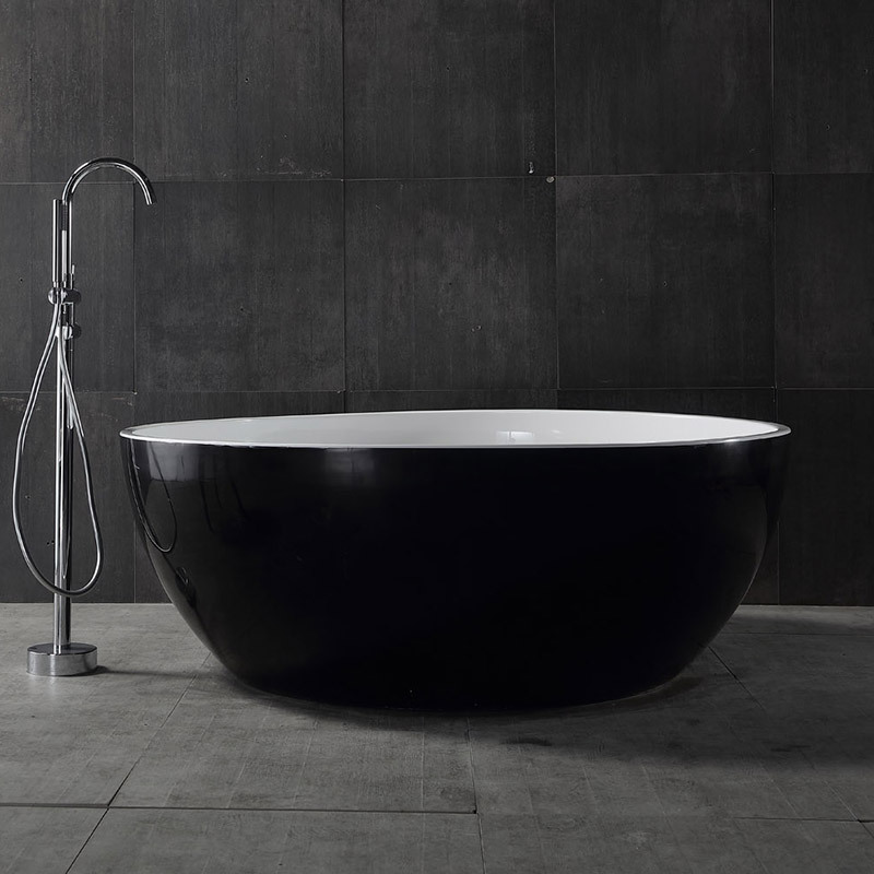 Factory Supply Quality Assurance Round Freestanding Acrylic Bathtub XA-159
