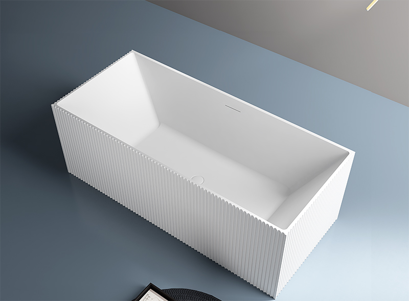Rectangle Vertical line Freestanding Acrylic Bathtub TW-7685 Rectangle Vertical line Freestanding Acrylic Bathtub TW-7685