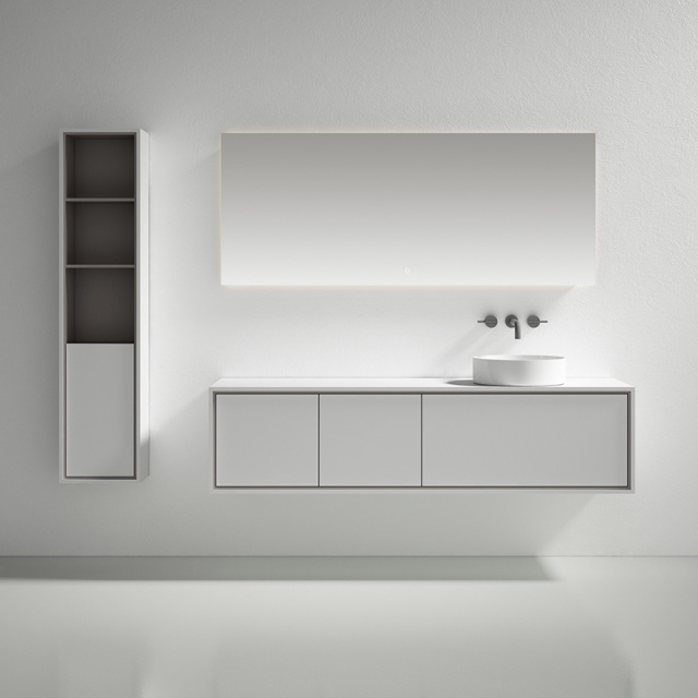 Quality Wholesale Unique Design Single Counter Top Sink Wall Mounted Bathroom Cabinet WBL-0816