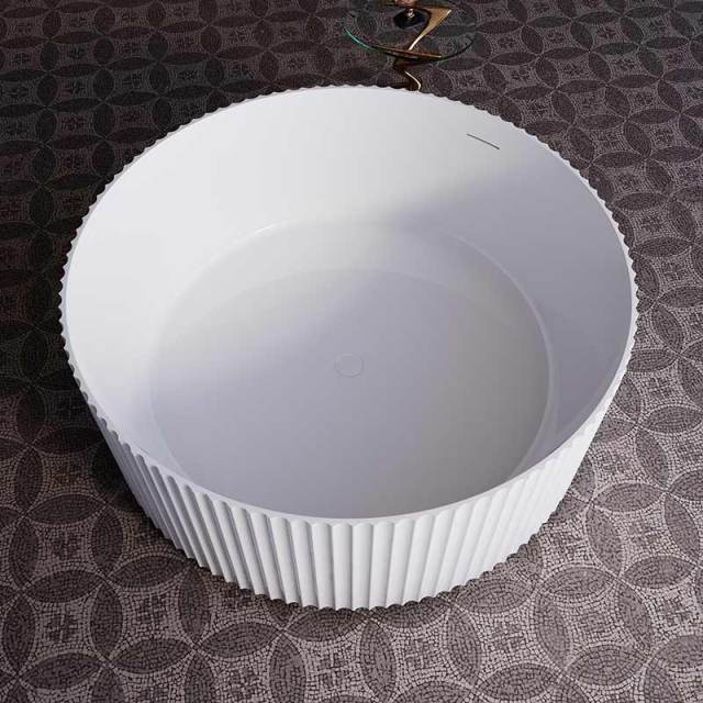 Factory Wholesale Acrylic Fluted Bathtub TW-7129