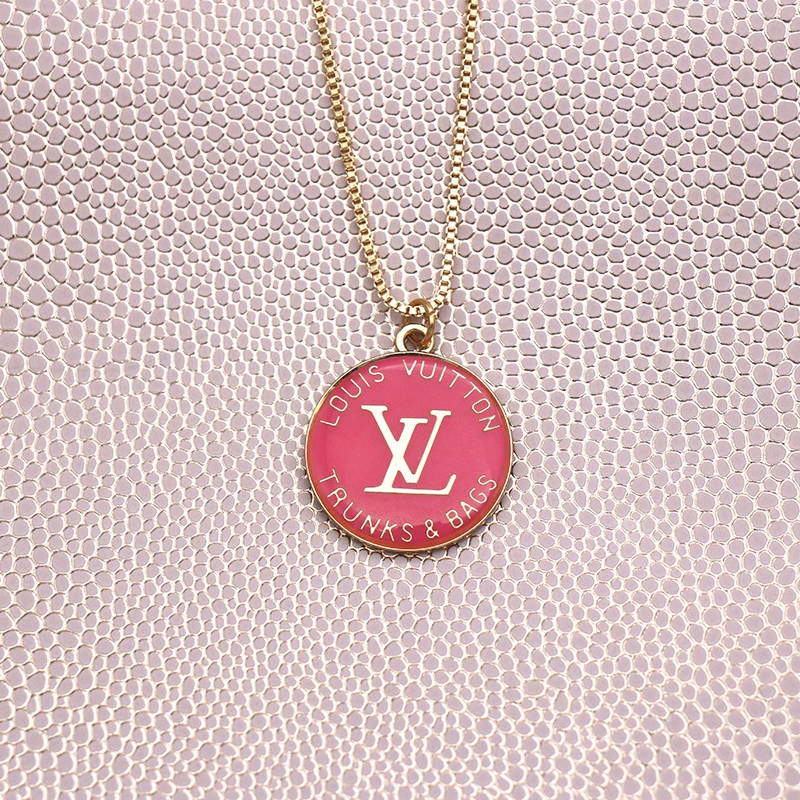 LV  Round Pendant