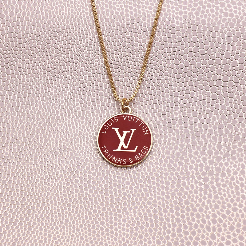 LV  Round Pendant