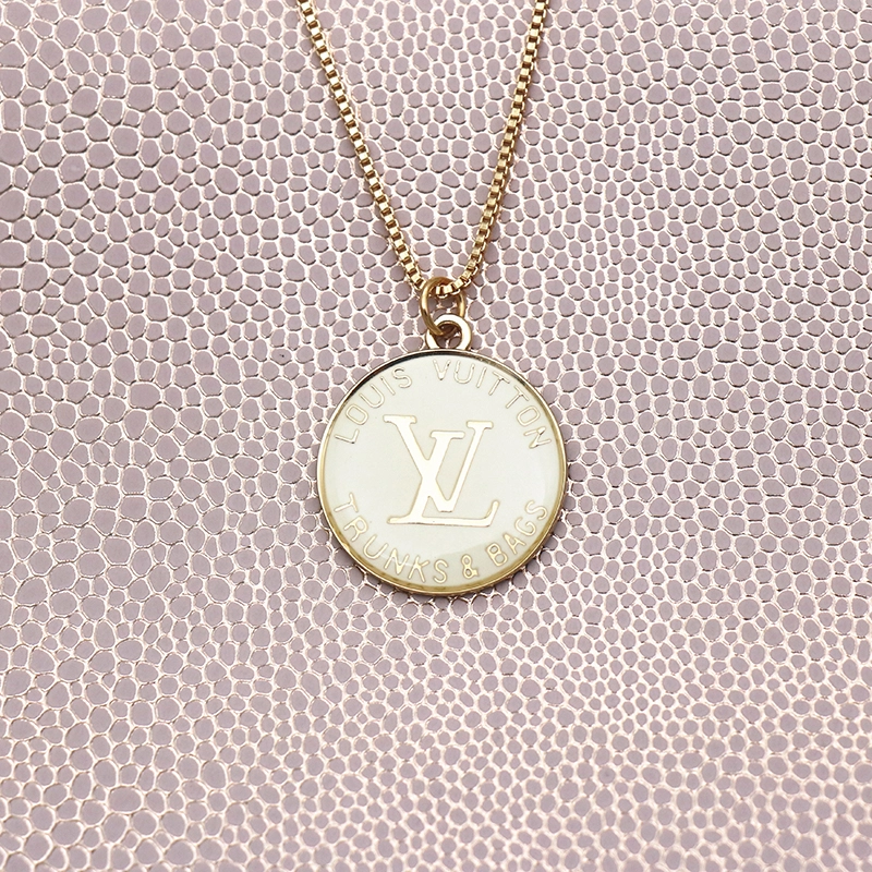 LV  Round Pendant