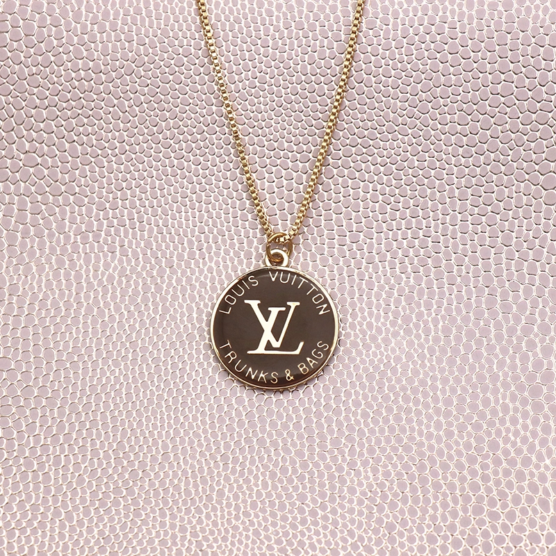 LV  Round Pendant