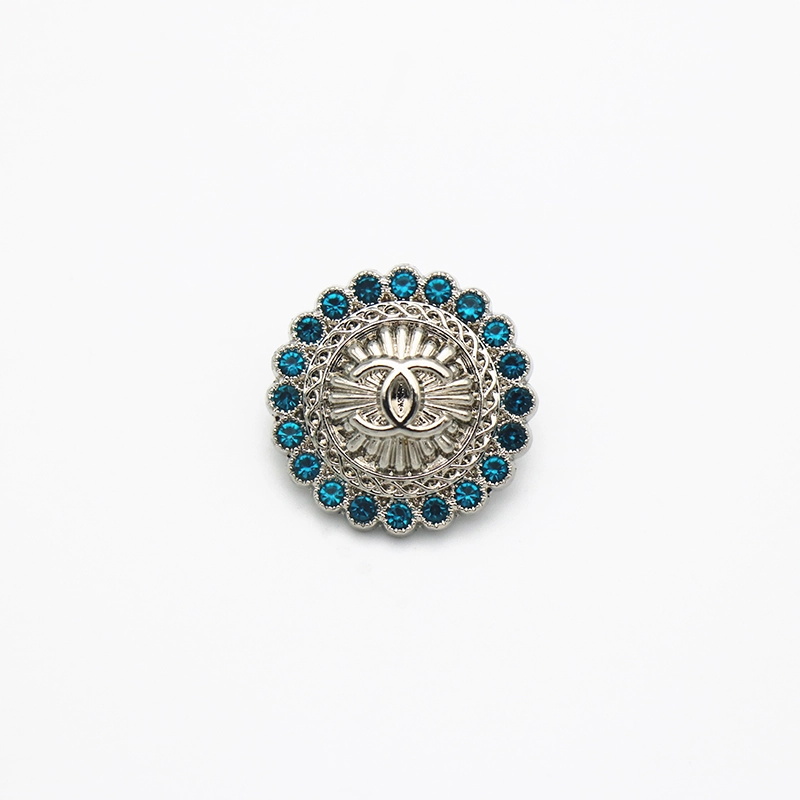 Chanel Luxurious Pearl and Crystal button with Classic CC  Designer button