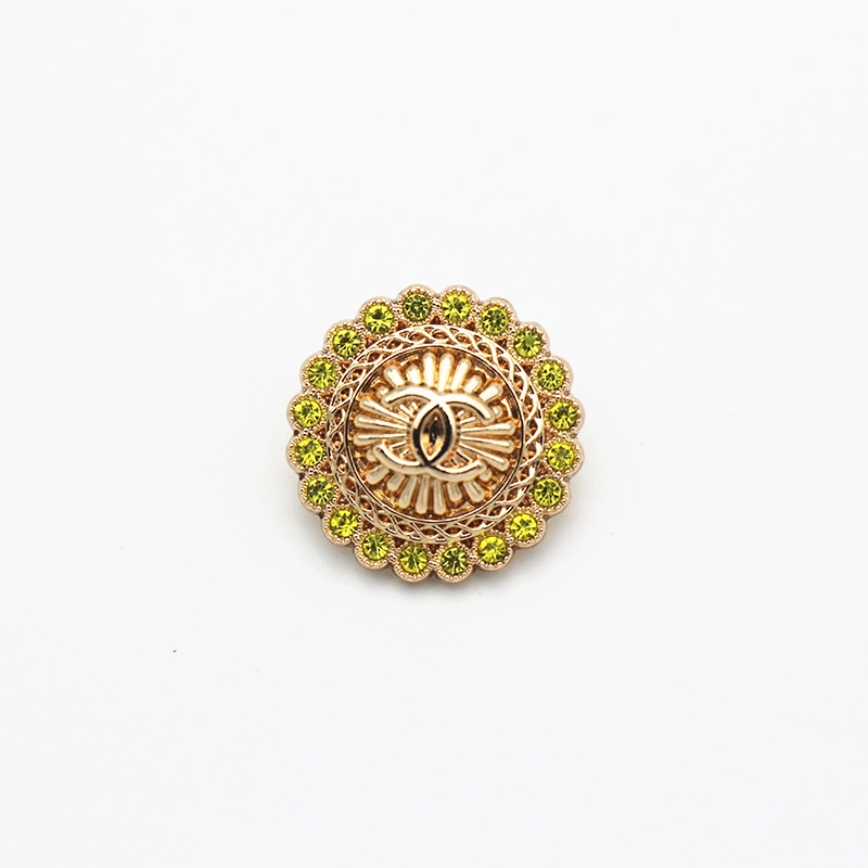 Chanel Luxurious Pearl and Crystal button with Classic CC  Designer button