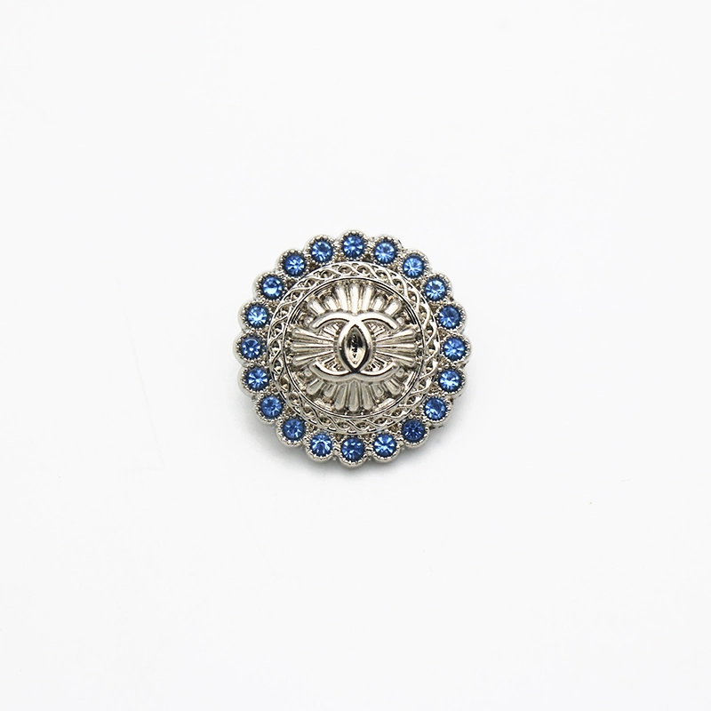 Chanel Luxurious Pearl and Crystal button with Classic CC  Designer button