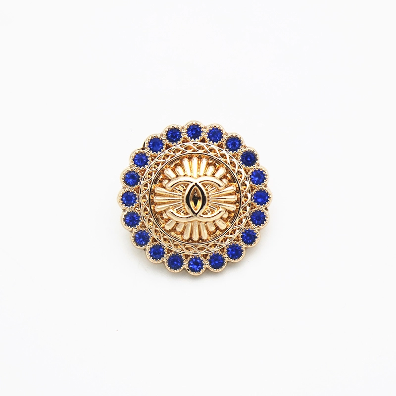 Chanel Luxurious Pearl and Crystal button with Classic CC  Designer button