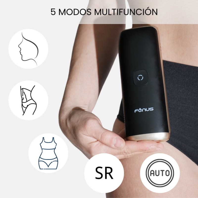 FENUS Depiladora Láser Permanente-De Luz Pulsada IPL Sin Dolor