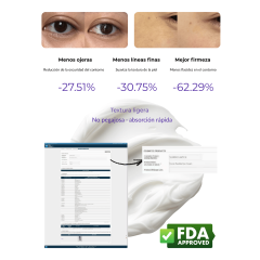 Fenus Contorno de Ojos 20 ml con 2% péptido Microcorriente y LED Roja