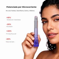 Fenus Contorno de Ojos 20 ml con 2% Péptido Botox-like, Microcorriente y LED Roja| Apto piel sensible