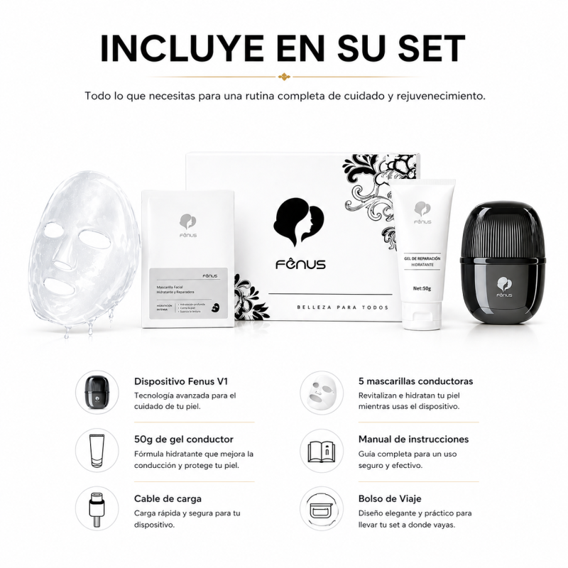 Fenus V1 4-en-1 Dispositivo de Rejuvenecimiento Facial