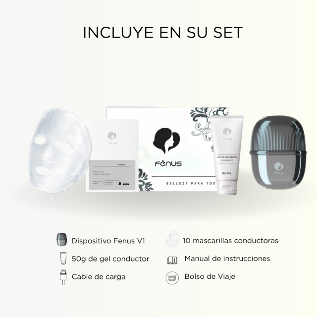 Fenus V1 Set y Mascarilla conductora