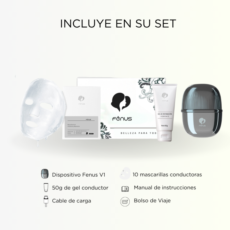 Fenus V1 Set y Mascarilla conductora