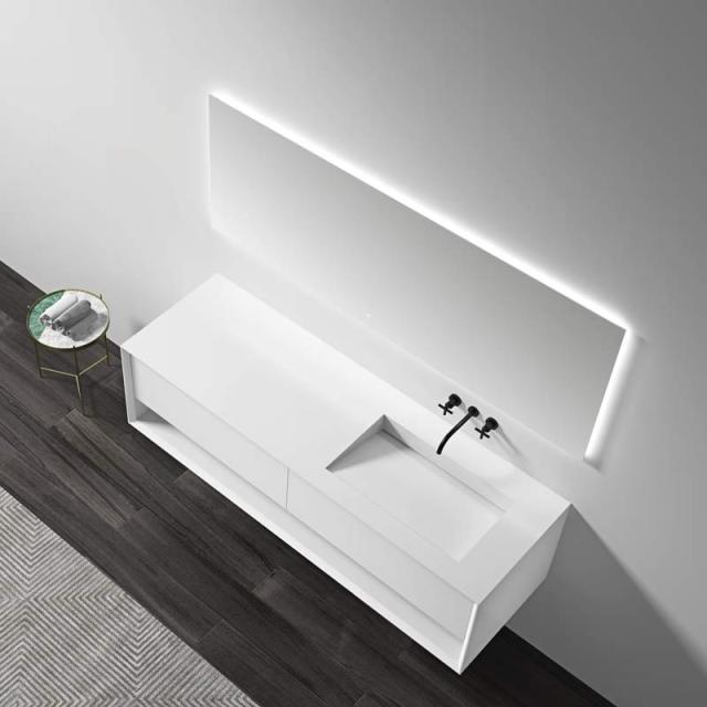 Wholesale Fashion Single Under Counter Sink Wall Mounted Hanging Bathroom Vanity Cabinet TW-2511