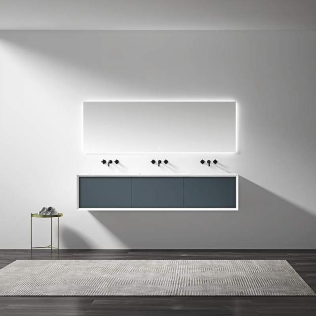 Hot Style Wholesale Three Under Counter Sinks Floating Bathroom Vanity Cabinet TW-2512