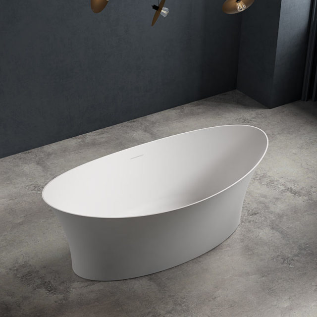 Wholesale Price Quality Oval Freestanding Ingot-Shaped Acrylic Bathtub TW-7626