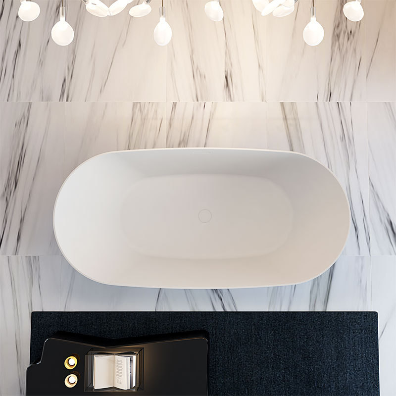 Wholesale High End Quality Oval Freestanding Hotel Acrylic Bathtubs TW-7605S