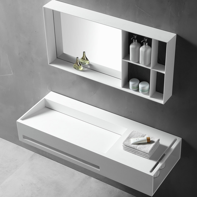 Factory Supply Quality Assurance Wall Mounted Hanging Trough Wash Basin XA-G68AL/R