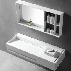 Factory Supply Quality Assurance Wall Mounted Hanging Trough Wash Basin XA-G68AL/R