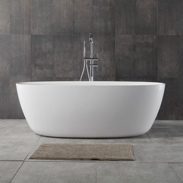 Popular Wholesale Designer Freestanding Stone Resin Bathtub XA-8815