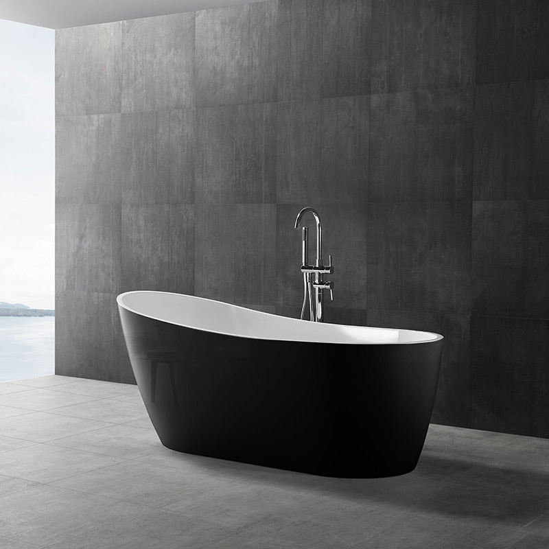 Oval Freestanding Acrylic Bathtub XA-128