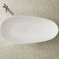 Factory Supply Quality Assurance Freestanding Artificial Poly Stone Bathtub XA-8866