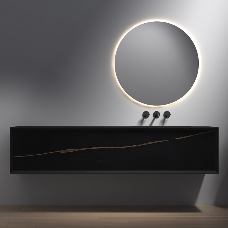 Exporter Single Under Counter Sink Floating Bathroom Vanity Cabinet TW-2503